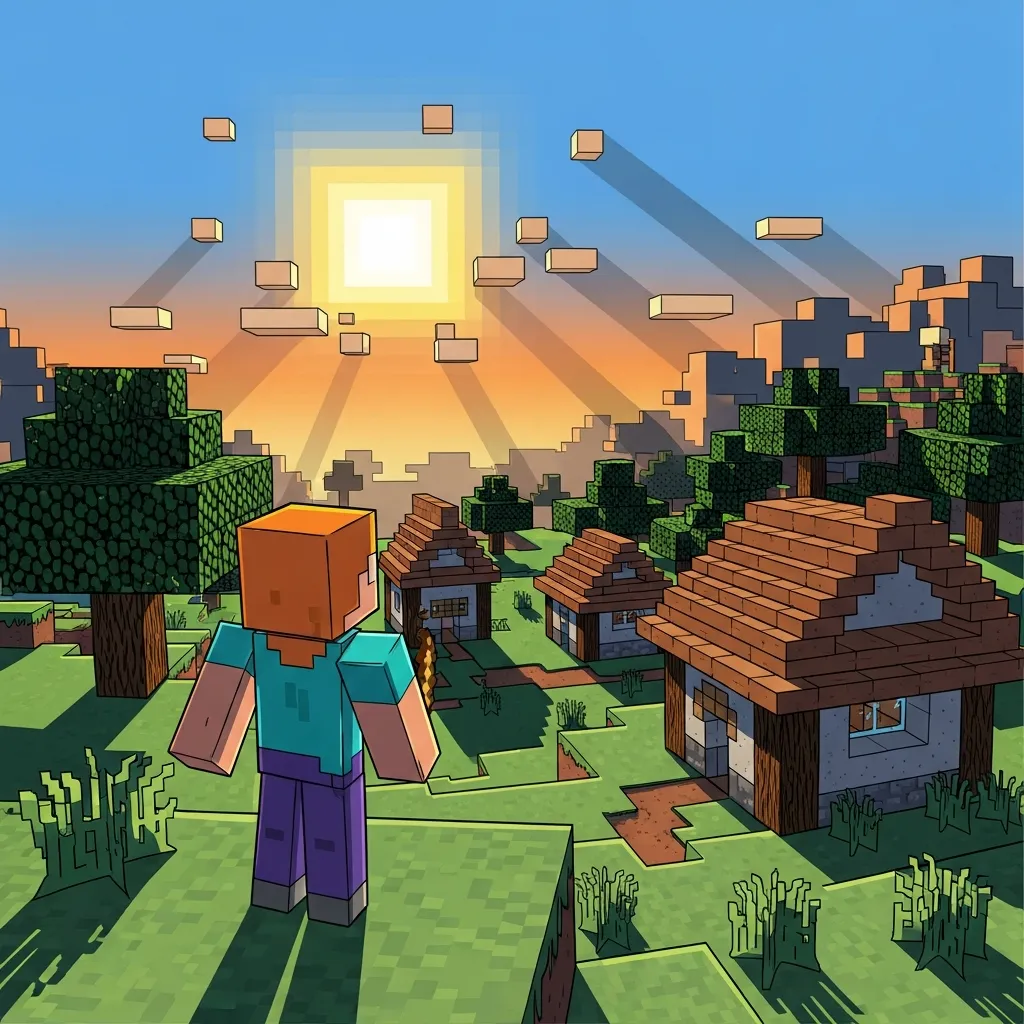 Pixel art 3D models in Blockbench