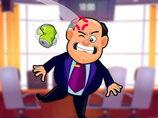Angry Boss is a funny game in which you get to whack your boss.