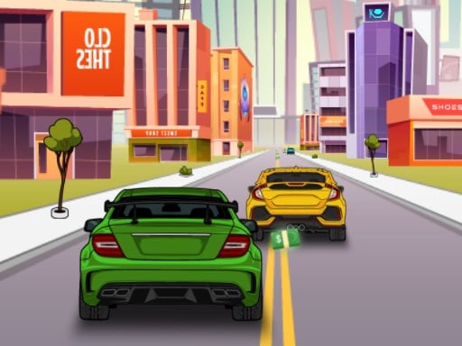 Car Traffic 2D is a fun driving game where you race through traffic. Collect cash and powerups to finish your track.