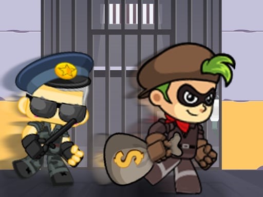 Heist Escape is a fun game where you control a thief that tries to escape with the money. Play Heist Escape now for great fun!