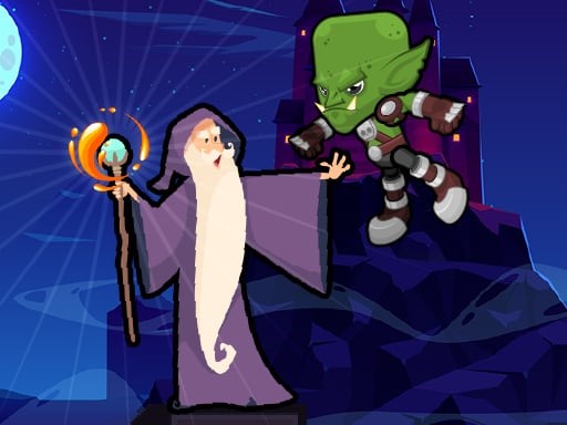 Mr. Mage is a fun shooting game with a fantasy theme. You will control a mage that will shoot fireballs to defeat his enemies.