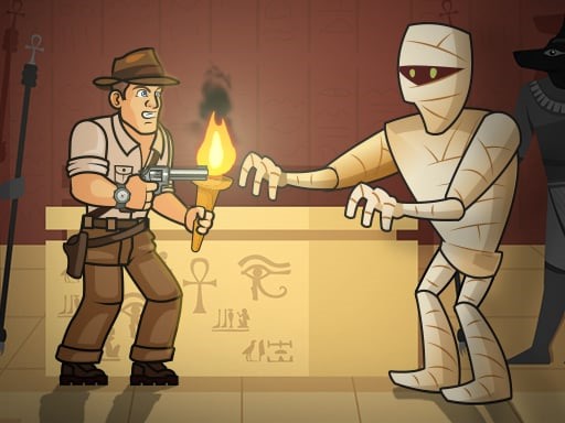 Mummy Shooter is a fun shooting game with 50 levels.