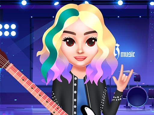 Rock Beauty Fashion is a fun girl game with amazing graphics and customizations!