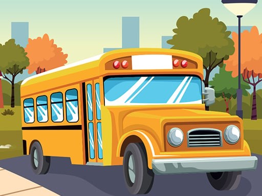 School Bus is a fun top-down simulation game where you drive a bus to school.