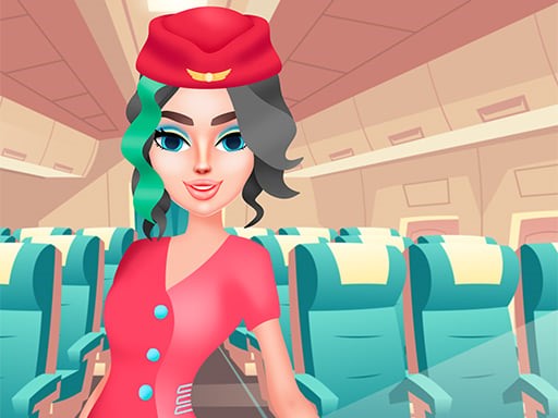 Stewardess Beauty Salon is a fun girl game with amazing graphics and customizations!