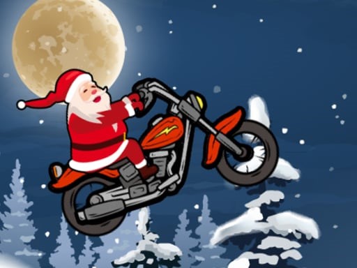 Winter Moto is a fun driving game where you collect coins and buy new motorbikes to drive.